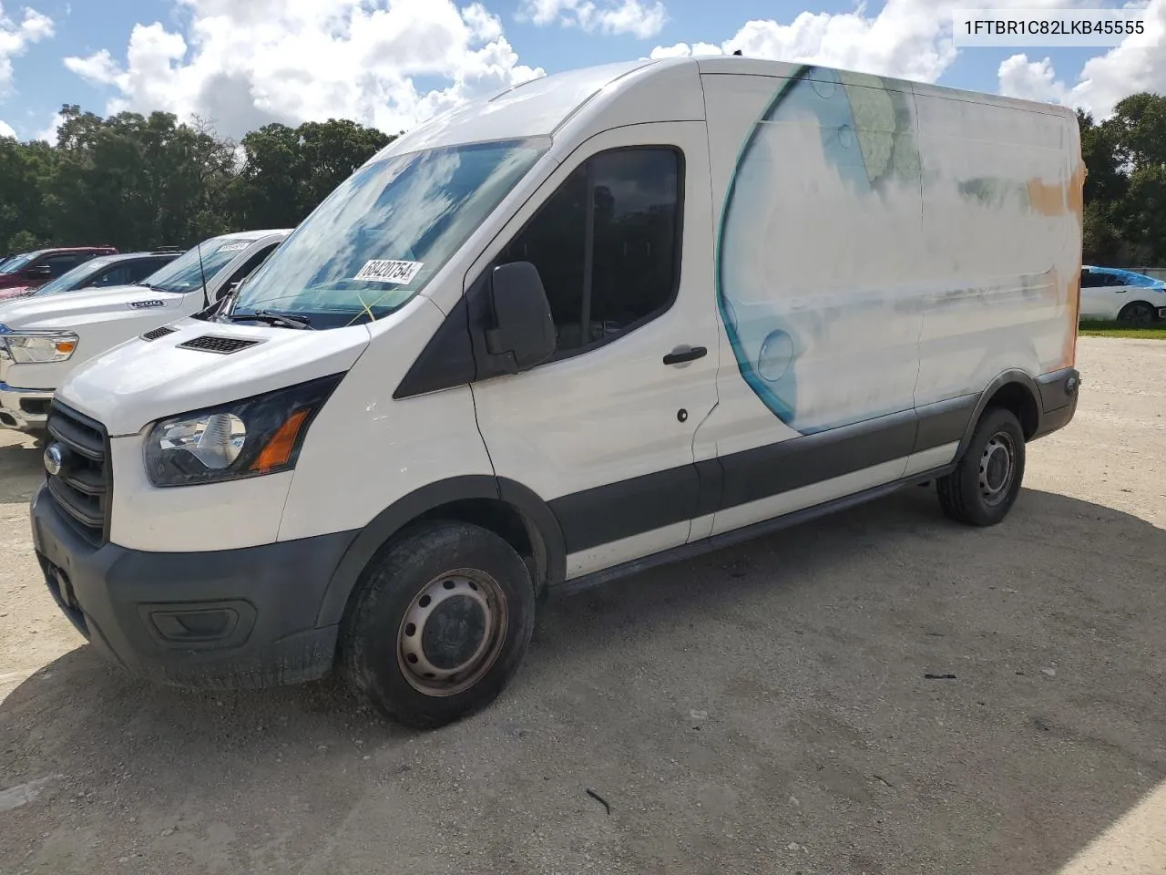 2020 Ford Transit T-250 VIN: 1FTBR1C82LKB45555 Lot: 68420754