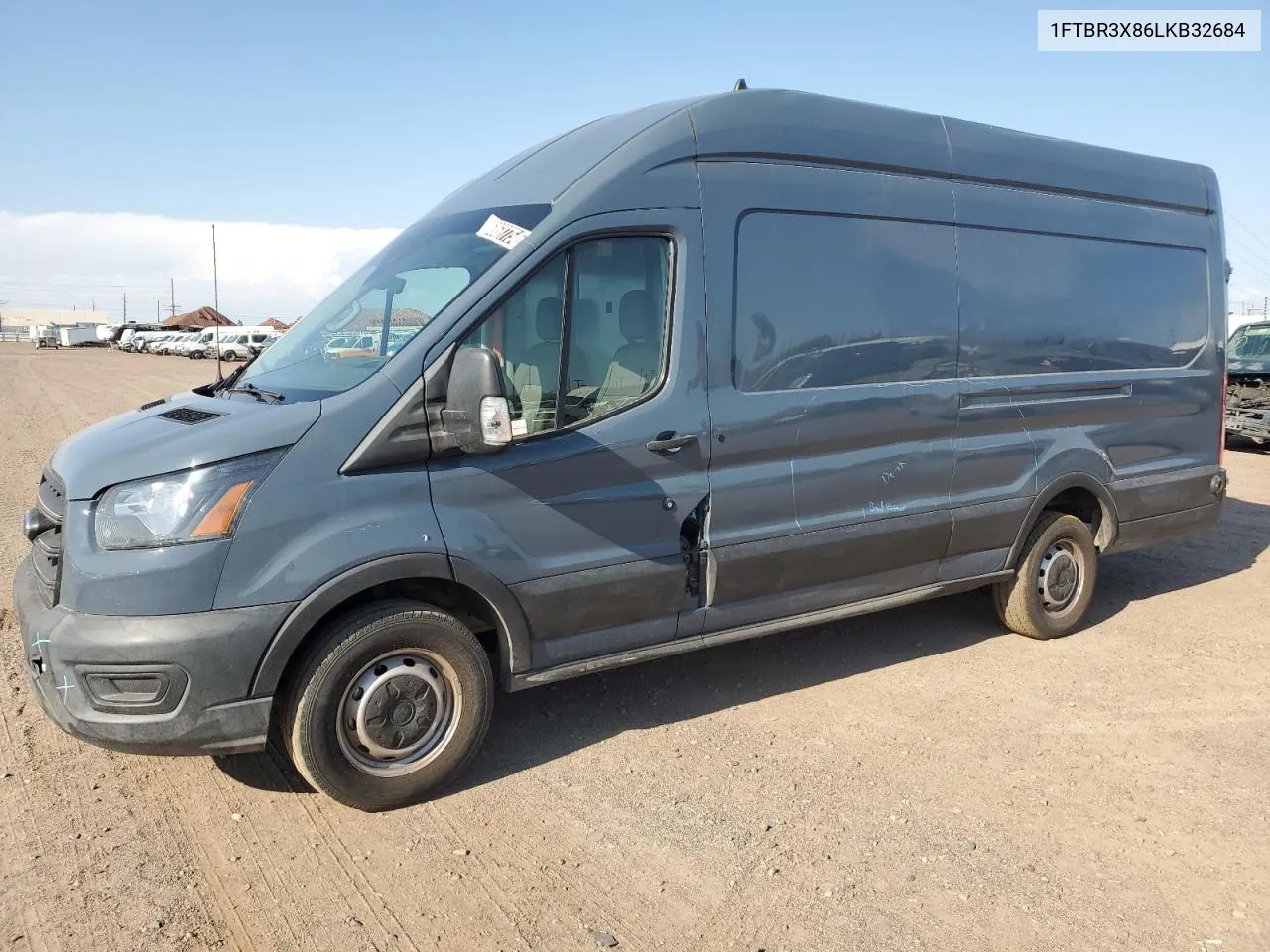 2020 Ford Transit T-250 VIN: 1FTBR3X86LKB32684 Lot: 68687754