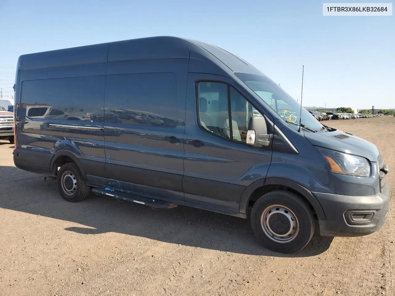 2020 Ford Transit T-250 VIN: 1FTBR3X86LKB32684 Lot: 68687754