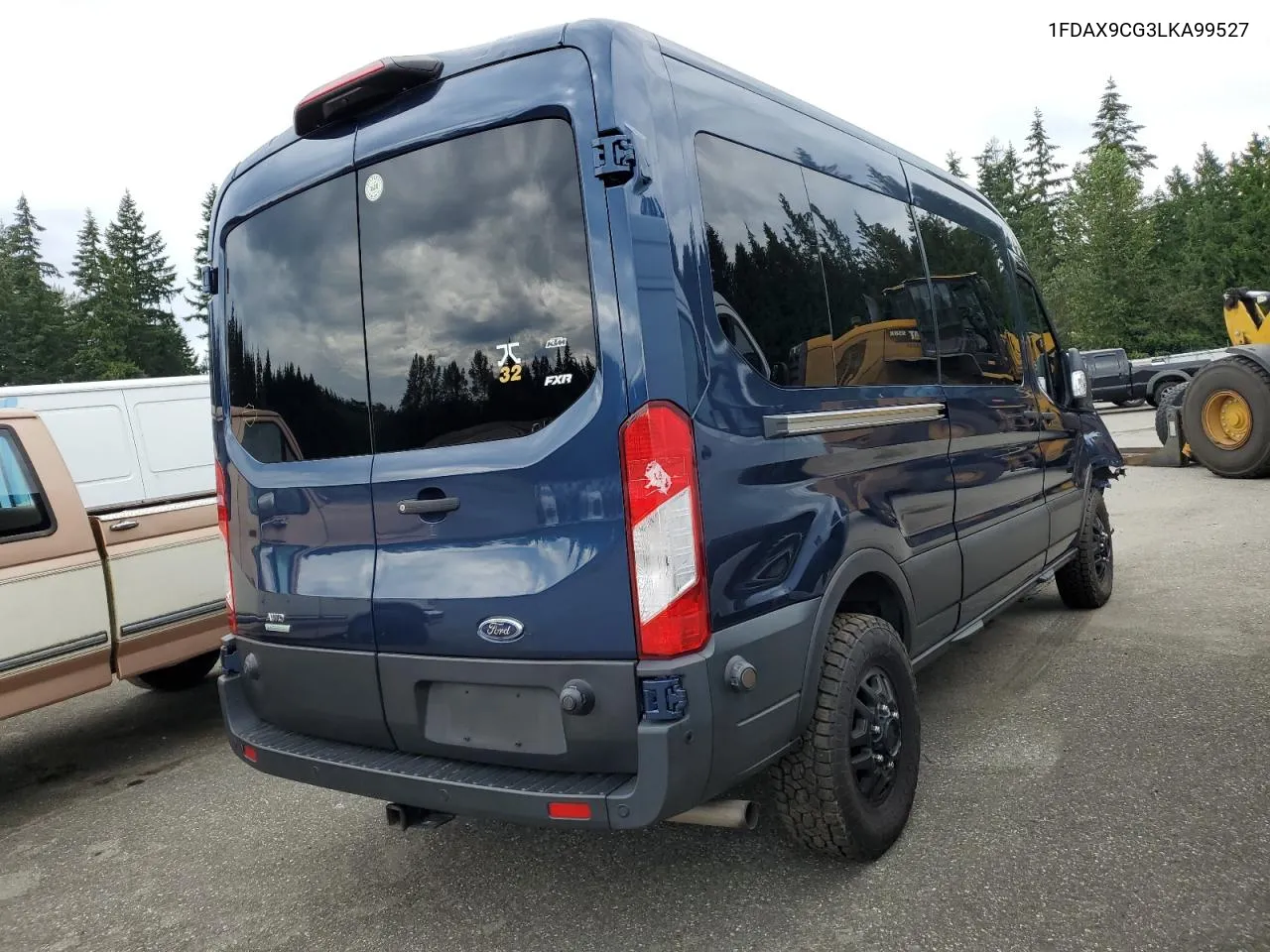 2020 Ford Transit T-350 VIN: 1FDAX9CG3LKA99527 Lot: 69114394