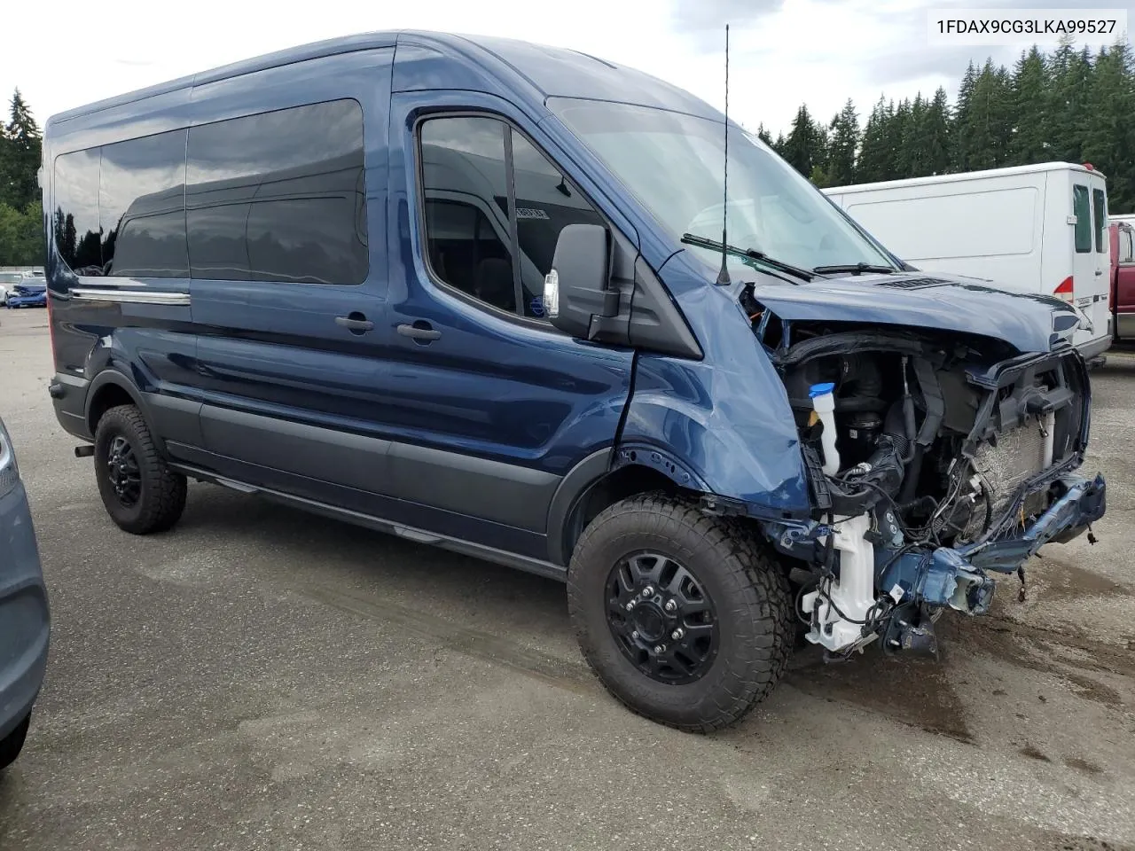 2020 Ford Transit T-350 VIN: 1FDAX9CG3LKA99527 Lot: 69114394