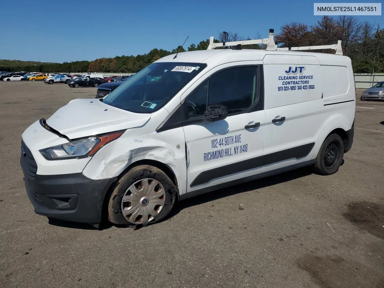 2020 Ford Transit Connect Xl VIN: NM0LS7E25L1467551 Lot: 69367614