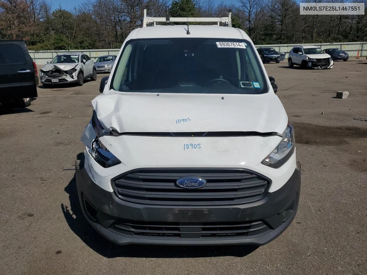 NM0LS7E25L1467551 2020 Ford Transit Connect Xl