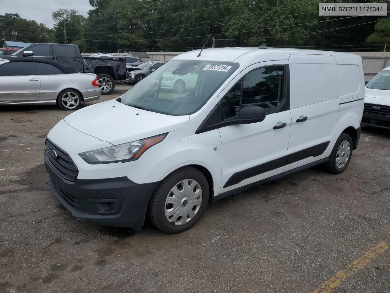 2020 Ford Transit Connect Xl VIN: NM0LS7E21L1476344 Lot: 69873294