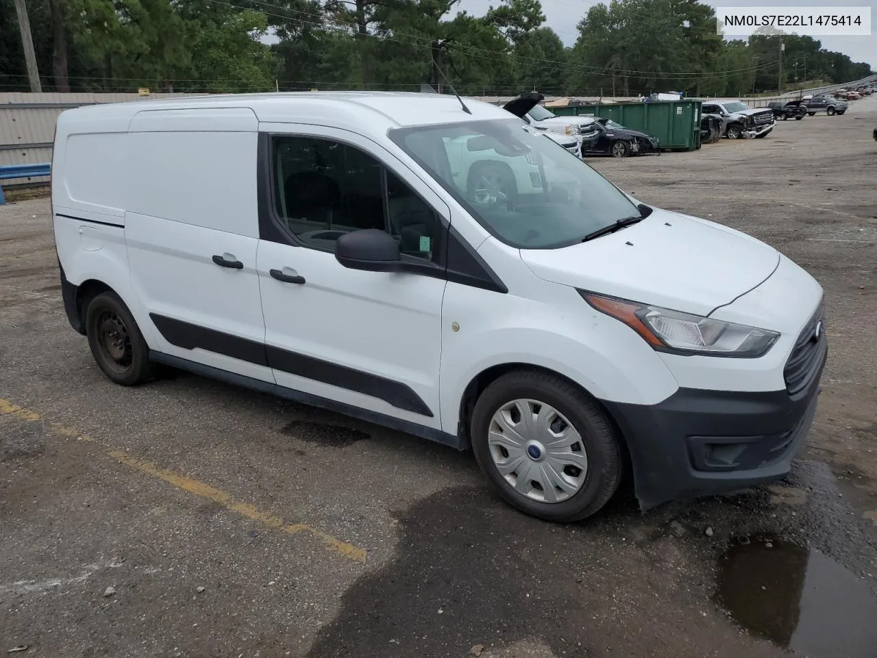 2020 Ford Transit Connect Xl VIN: NM0LS7E22L1475414 Lot: 69873774