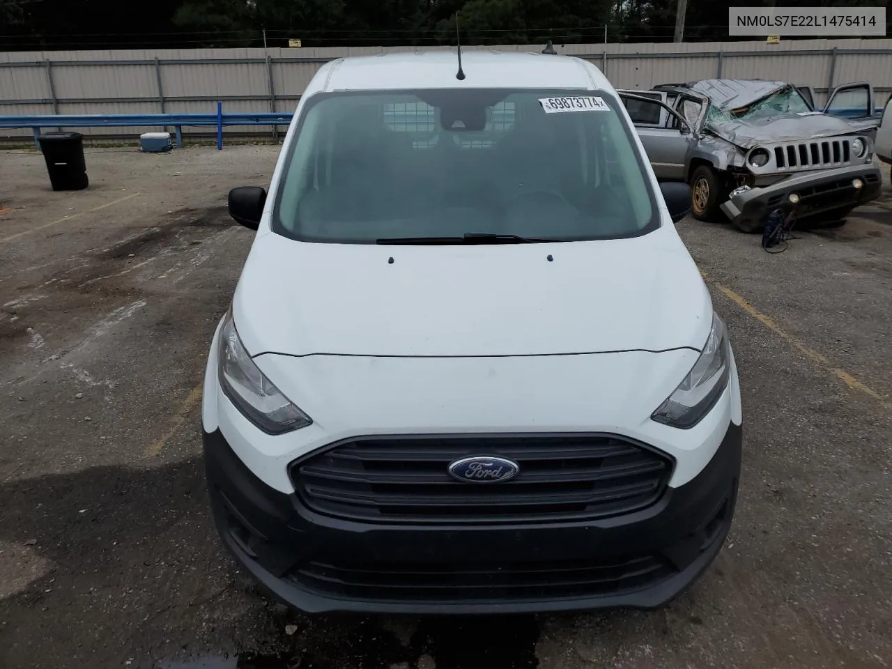 2020 Ford Transit Connect Xl VIN: NM0LS7E22L1475414 Lot: 69873774