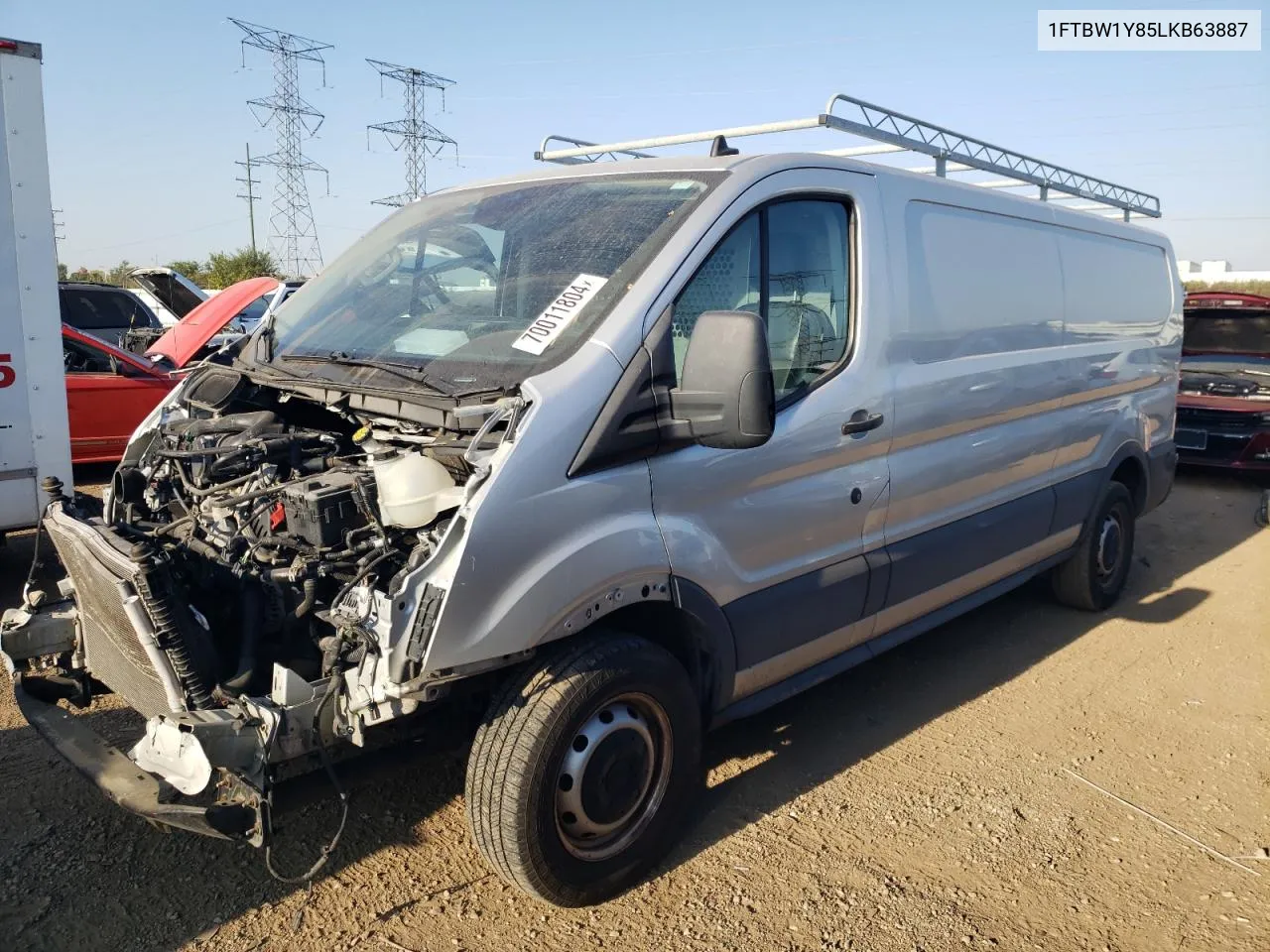 1FTBW1Y85LKB63887 2020 Ford Transit T-350