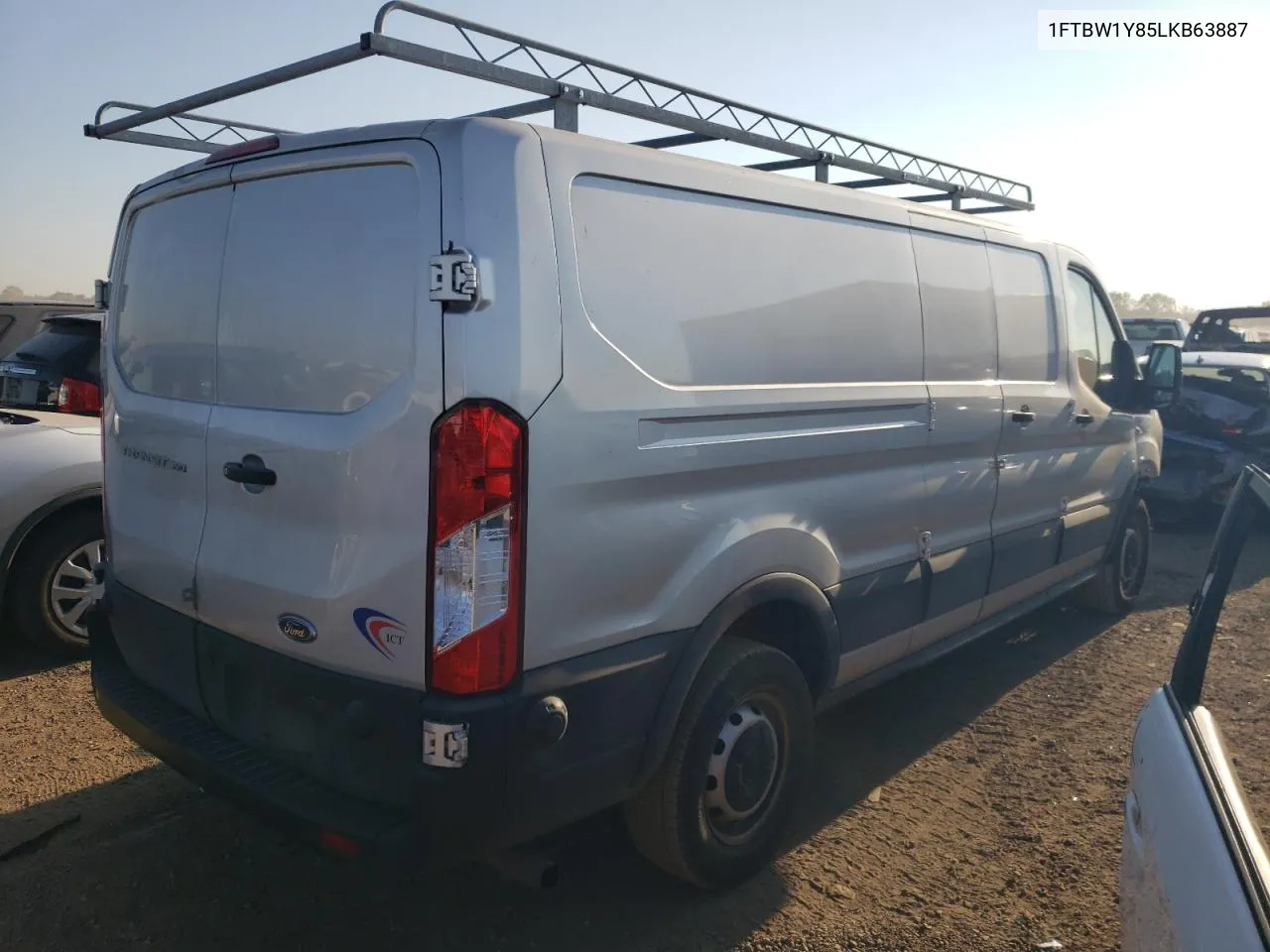 2020 Ford Transit T-350 VIN: 1FTBW1Y85LKB63887 Lot: 70011804