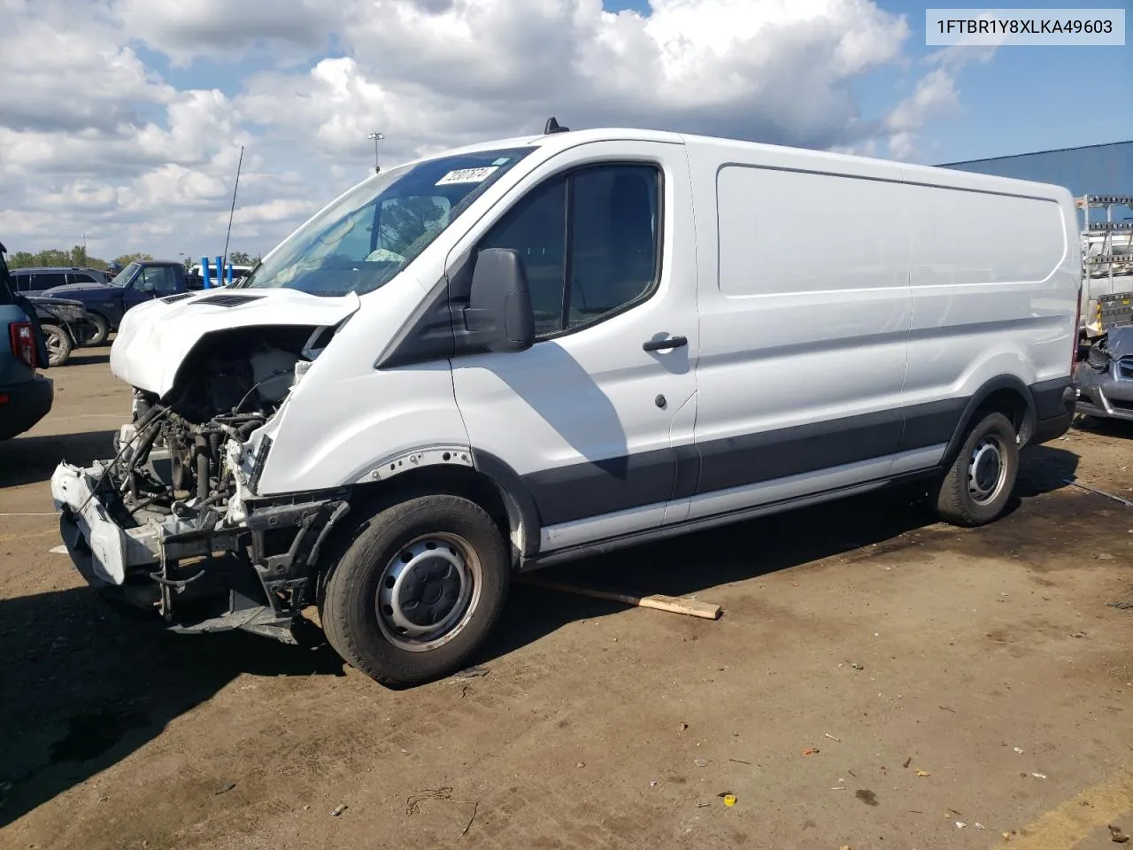 2020 Ford Transit T-250 VIN: 1FTBR1Y8XLKA49603 Lot: 72307674