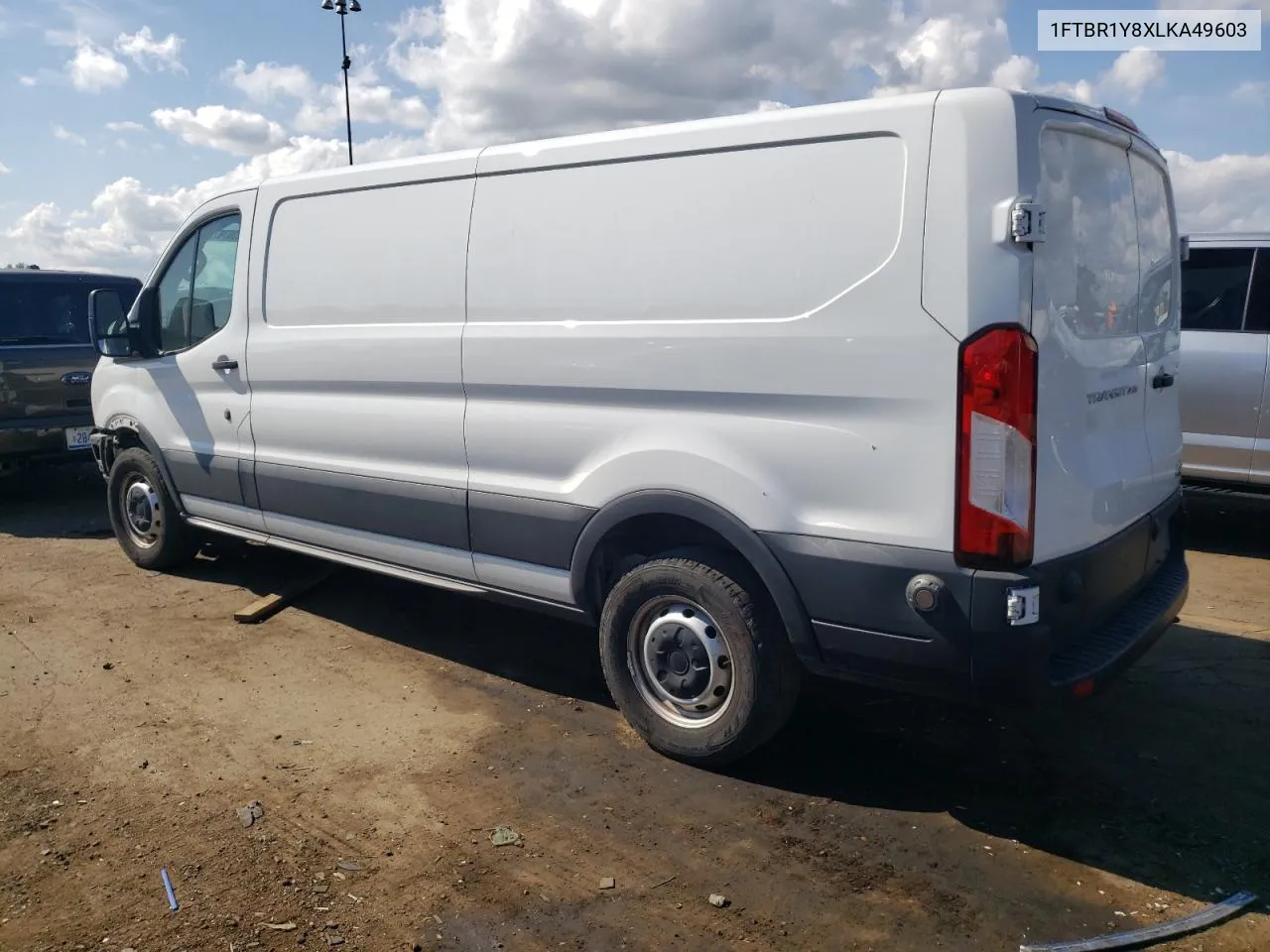 2020 Ford Transit T-250 VIN: 1FTBR1Y8XLKA49603 Lot: 72307674