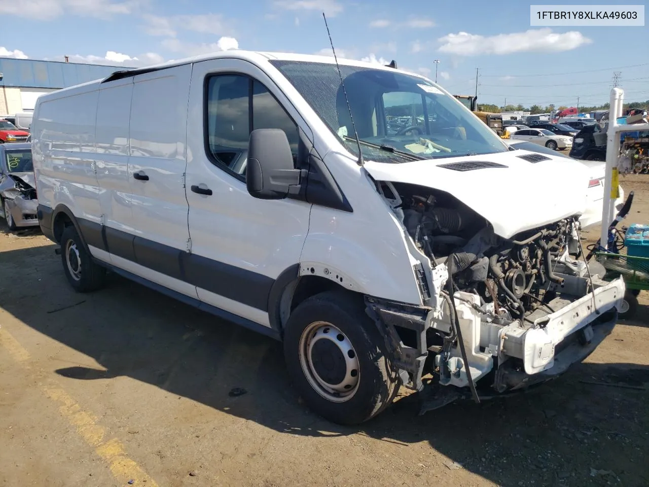 2020 Ford Transit T-250 VIN: 1FTBR1Y8XLKA49603 Lot: 72307674