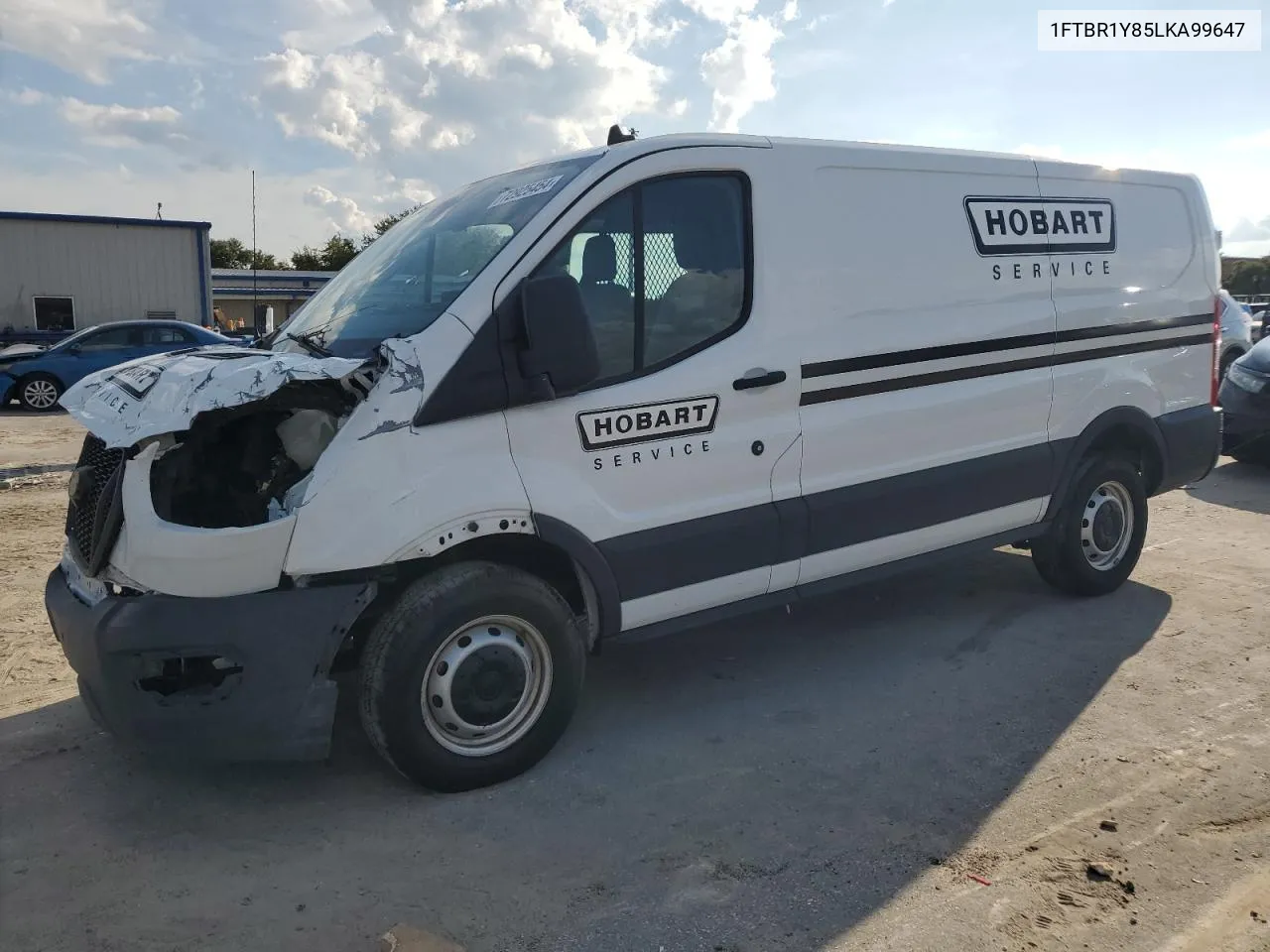 2020 Ford Transit T-250 VIN: 1FTBR1Y85LKA99647 Lot: 72925454