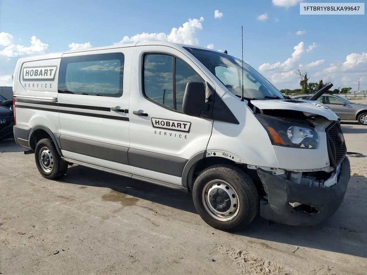 2020 Ford Transit T-250 VIN: 1FTBR1Y85LKA99647 Lot: 72925454