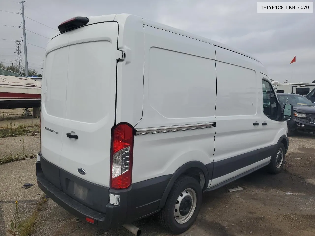 2020 Ford Transit T-150 VIN: 1FTYE1C81LKB16070 Lot: 73319744