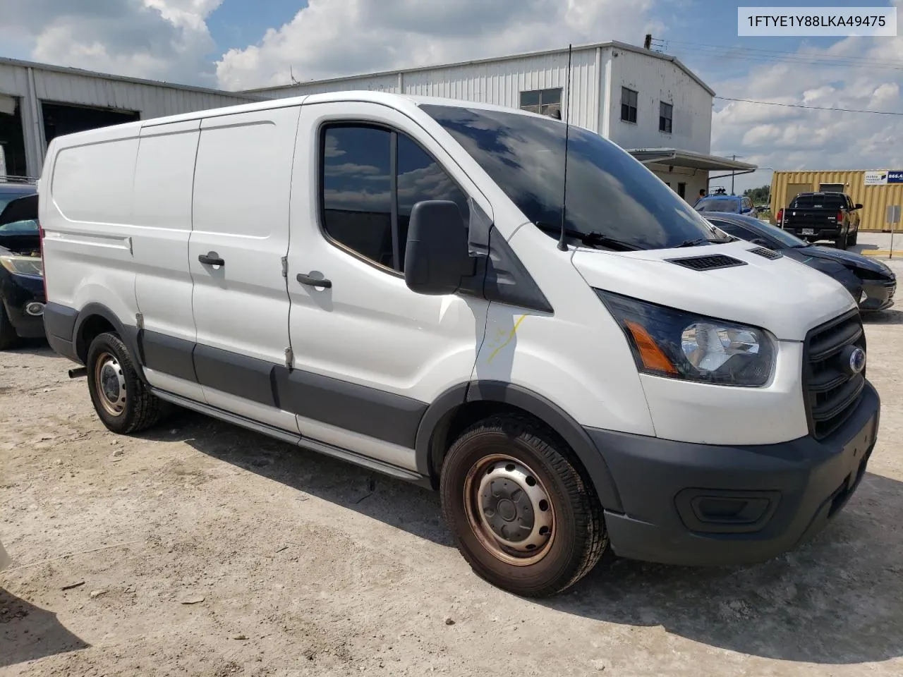 2020 Ford Transit T-150 VIN: 1FTYE1Y88LKA49475 Lot: 74311984