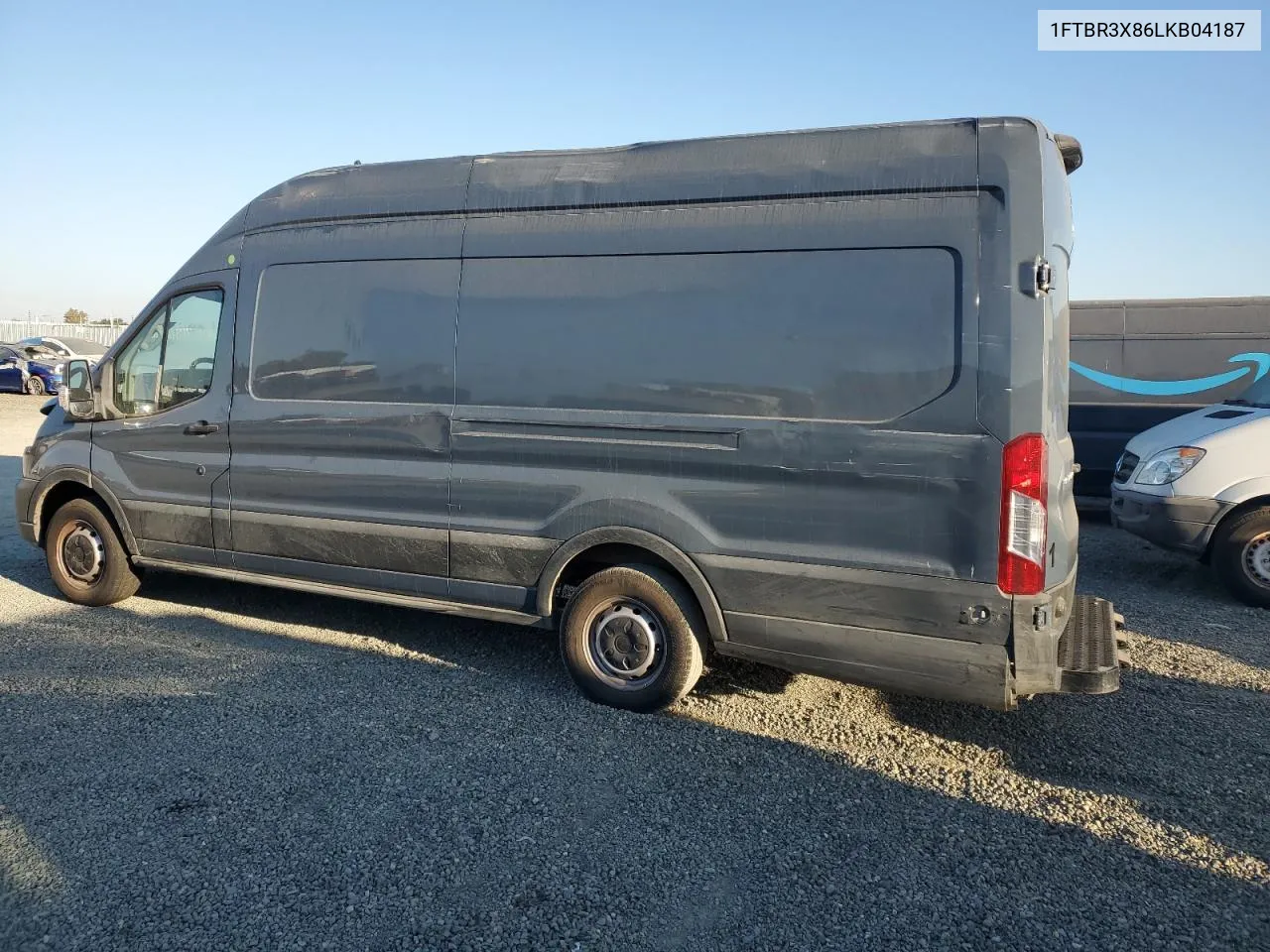 2020 Ford Transit T-250 VIN: 1FTBR3X86LKB04187 Lot: 74598304