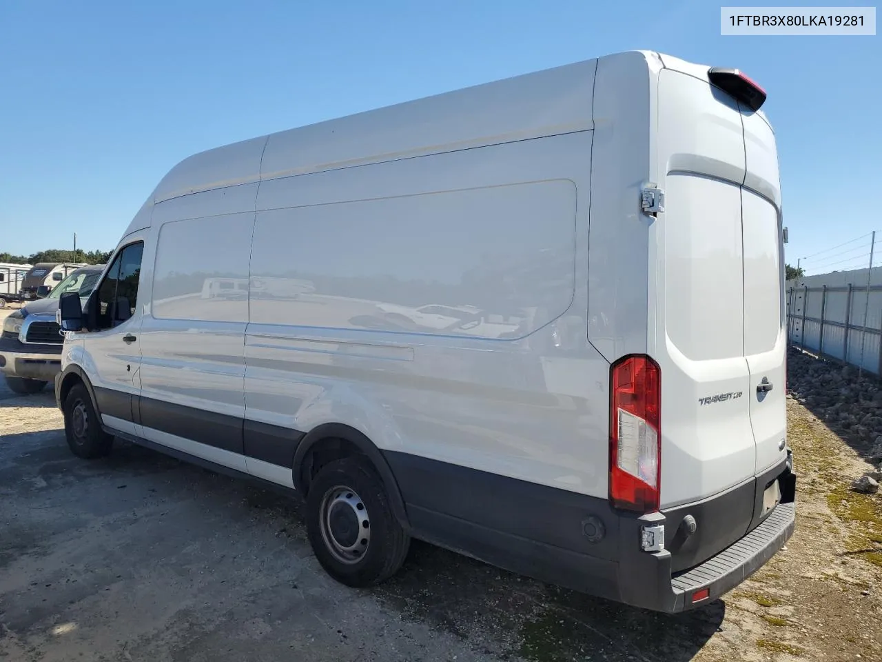 2020 Ford Transit T-250 VIN: 1FTBR3X80LKA19281 Lot: 74780264