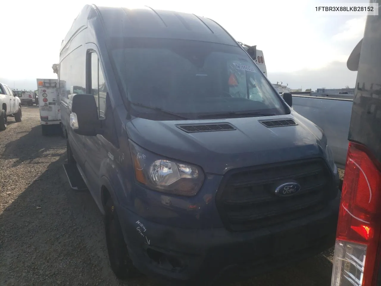 2020 Ford Transit T-250 VIN: 1FTBR3X88LKB28152 Lot: 75032894