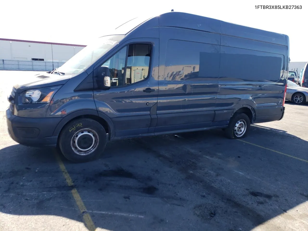 2020 Ford Transit T-250 VIN: 1FTBR3X85LKB27363 Lot: 75033554