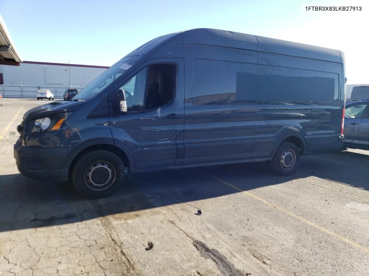 2020 Ford Transit T-250 VIN: 1FTBR3X83LKB27913 Lot: 75033564