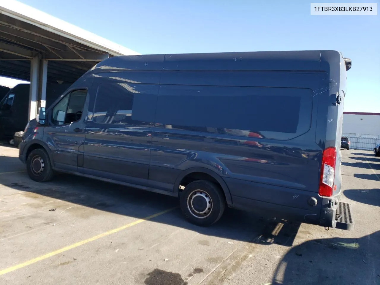 2020 Ford Transit T-250 VIN: 1FTBR3X83LKB27913 Lot: 75033564