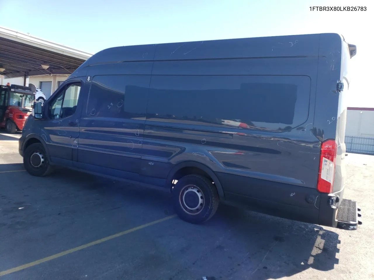 2020 Ford Transit T-250 VIN: 1FTBR3X80LKB26783 Lot: 75033574