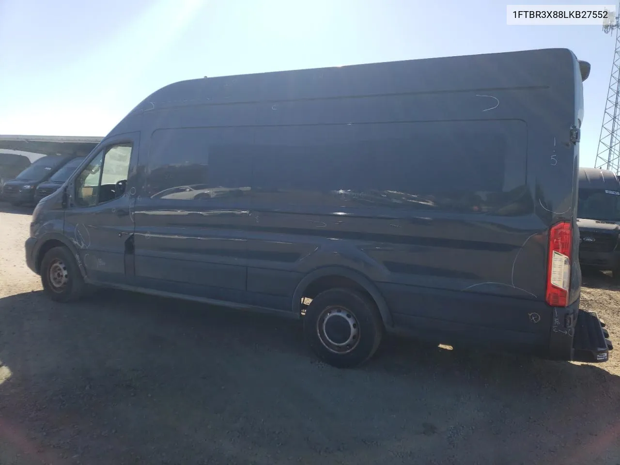 2020 Ford Transit T-250 VIN: 1FTBR3X88LKB27552 Lot: 75033604