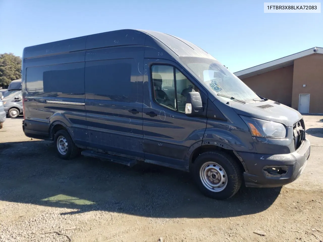 2020 Ford Transit T-250 VIN: 1FTBR3X88LKA72083 Lot: 75033614