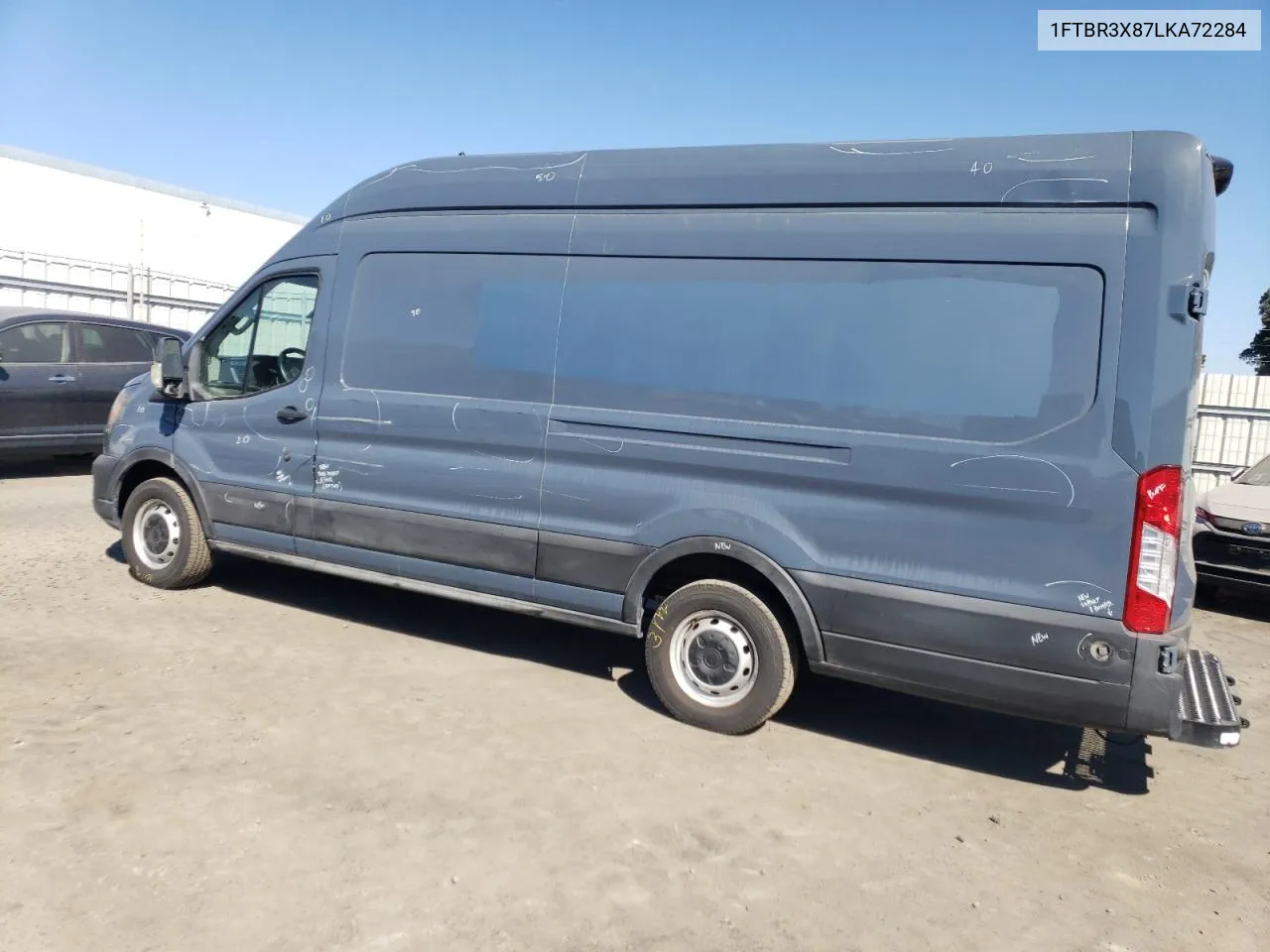 2020 Ford Transit T-250 VIN: 1FTBR3X87LKA72284 Lot: 75033624