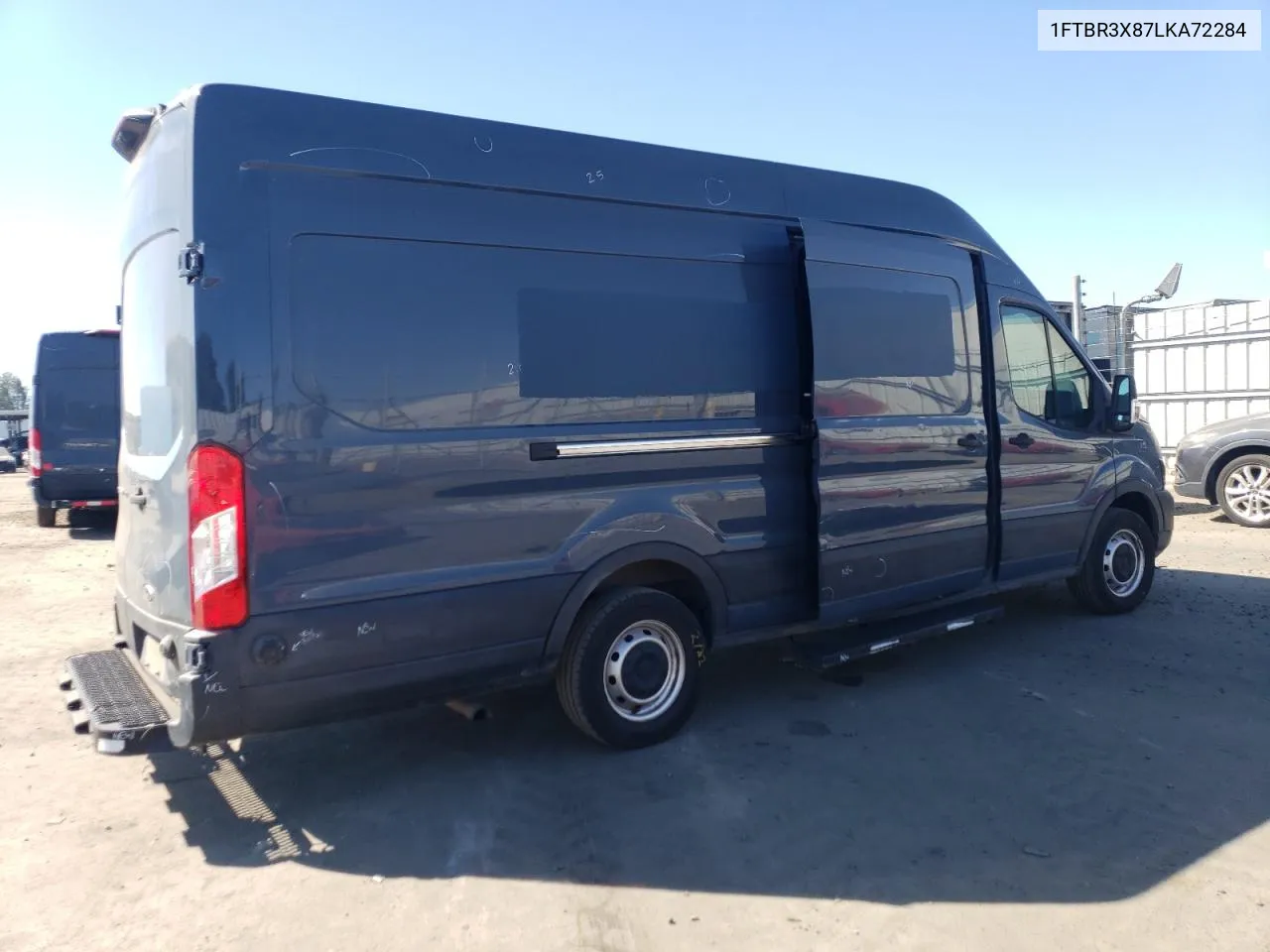 2020 Ford Transit T-250 VIN: 1FTBR3X87LKA72284 Lot: 75033624