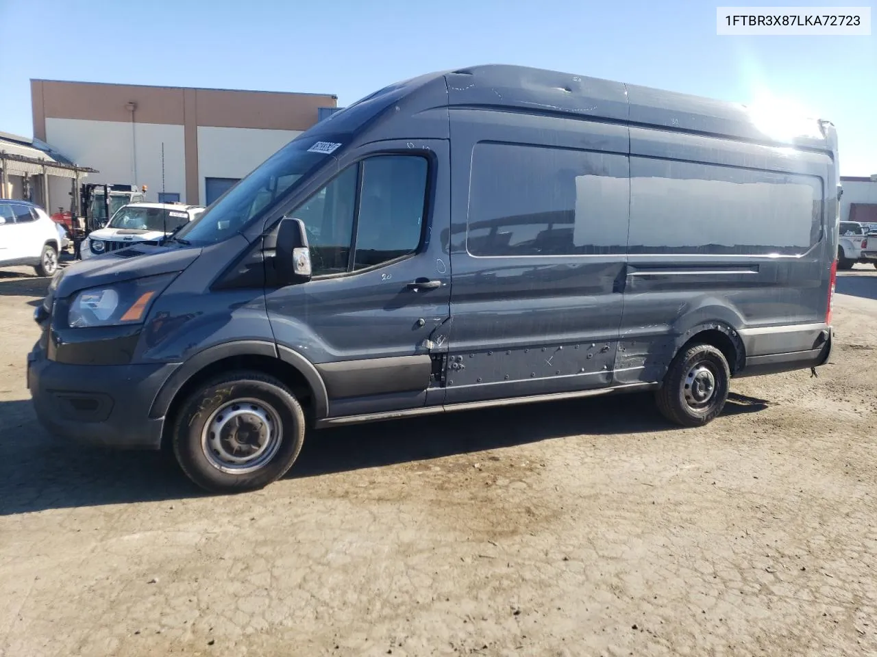 2020 Ford Transit T-250 VIN: 1FTBR3X87LKA72723 Lot: 75033634