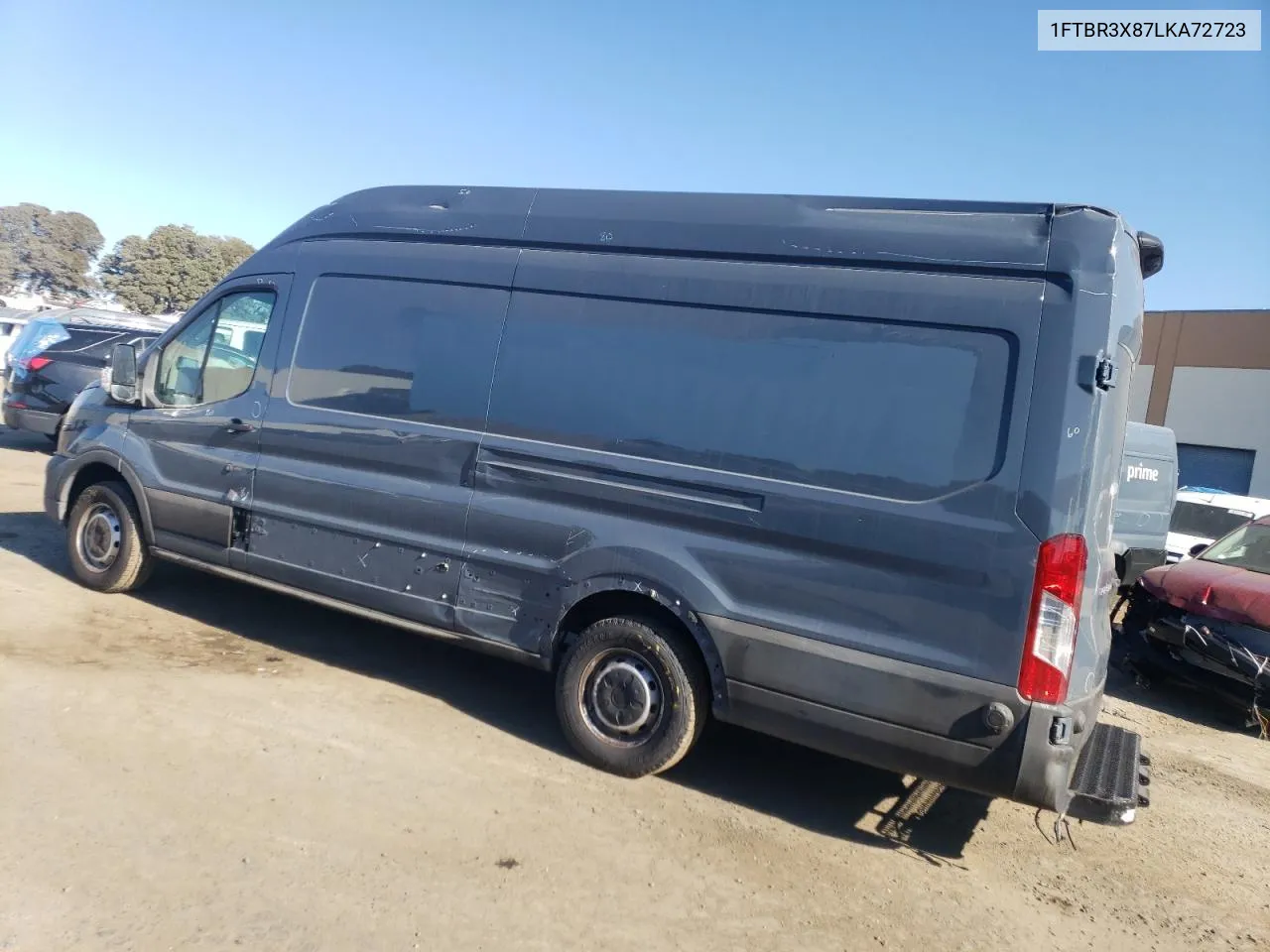 2020 Ford Transit T-250 VIN: 1FTBR3X87LKA72723 Lot: 75033634