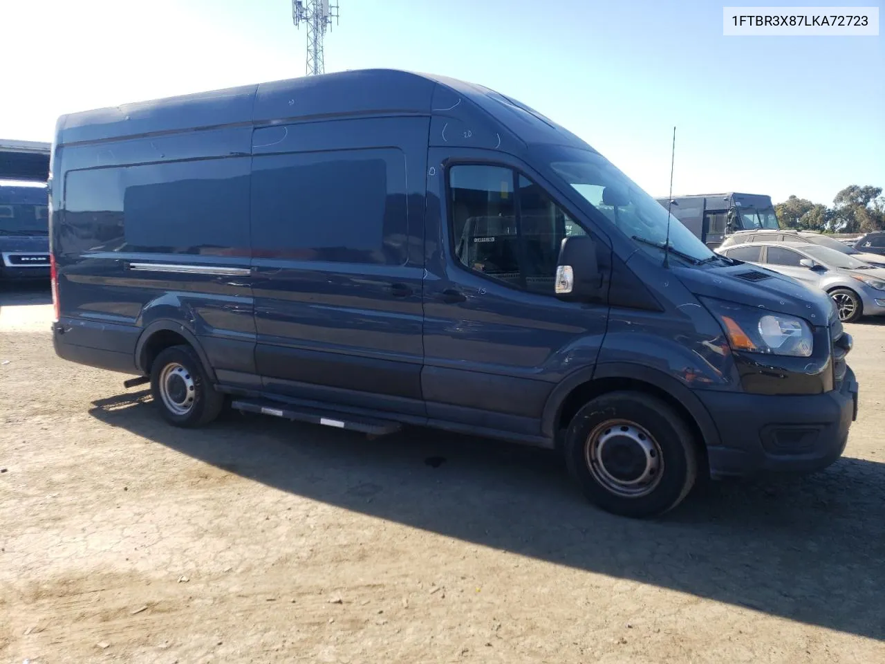 2020 Ford Transit T-250 VIN: 1FTBR3X87LKA72723 Lot: 75033634