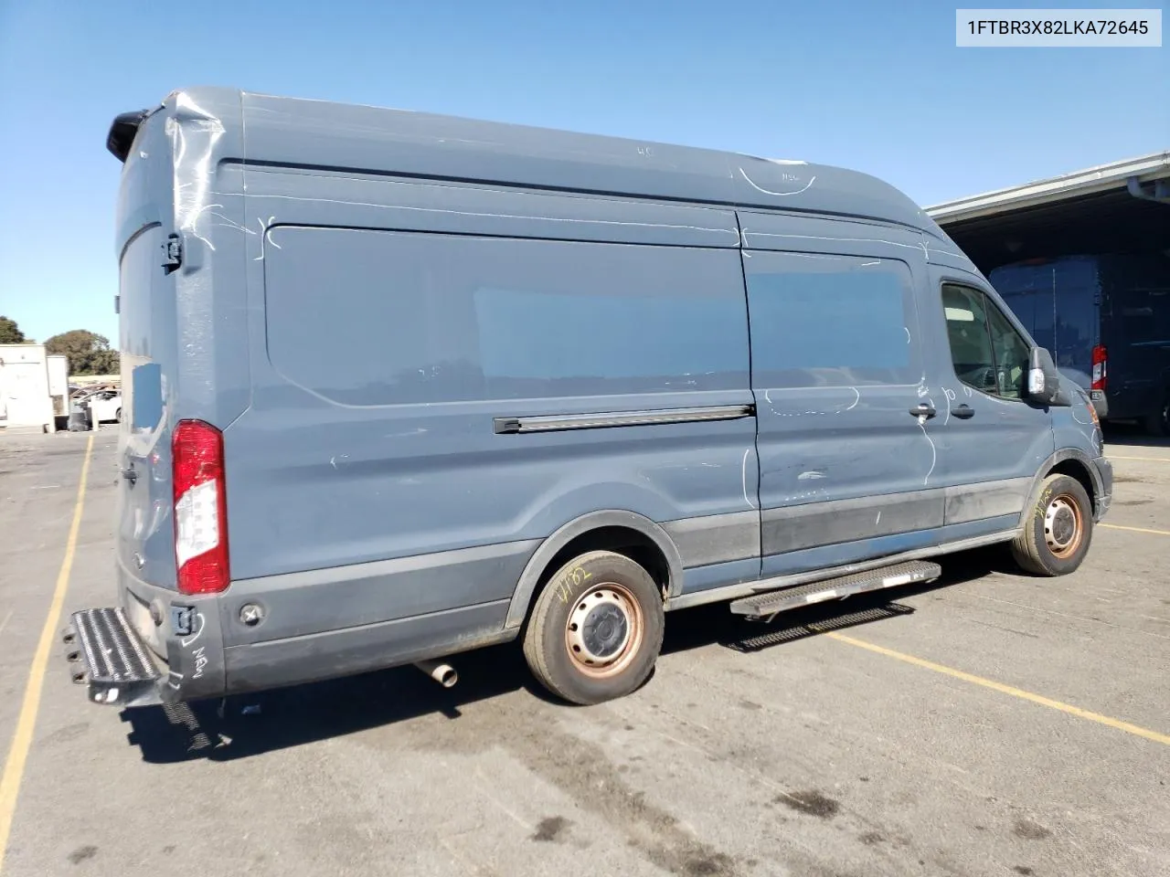 2020 Ford Transit T-250 VIN: 1FTBR3X82LKA72645 Lot: 75033644