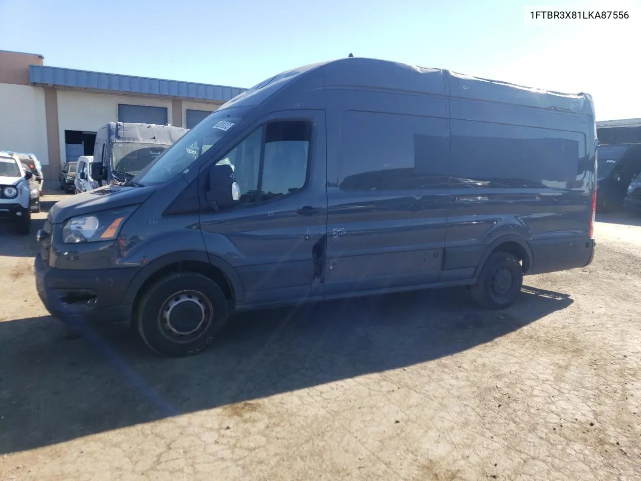 2020 Ford Transit T-250 VIN: 1FTBR3X81LKA87556 Lot: 75033684