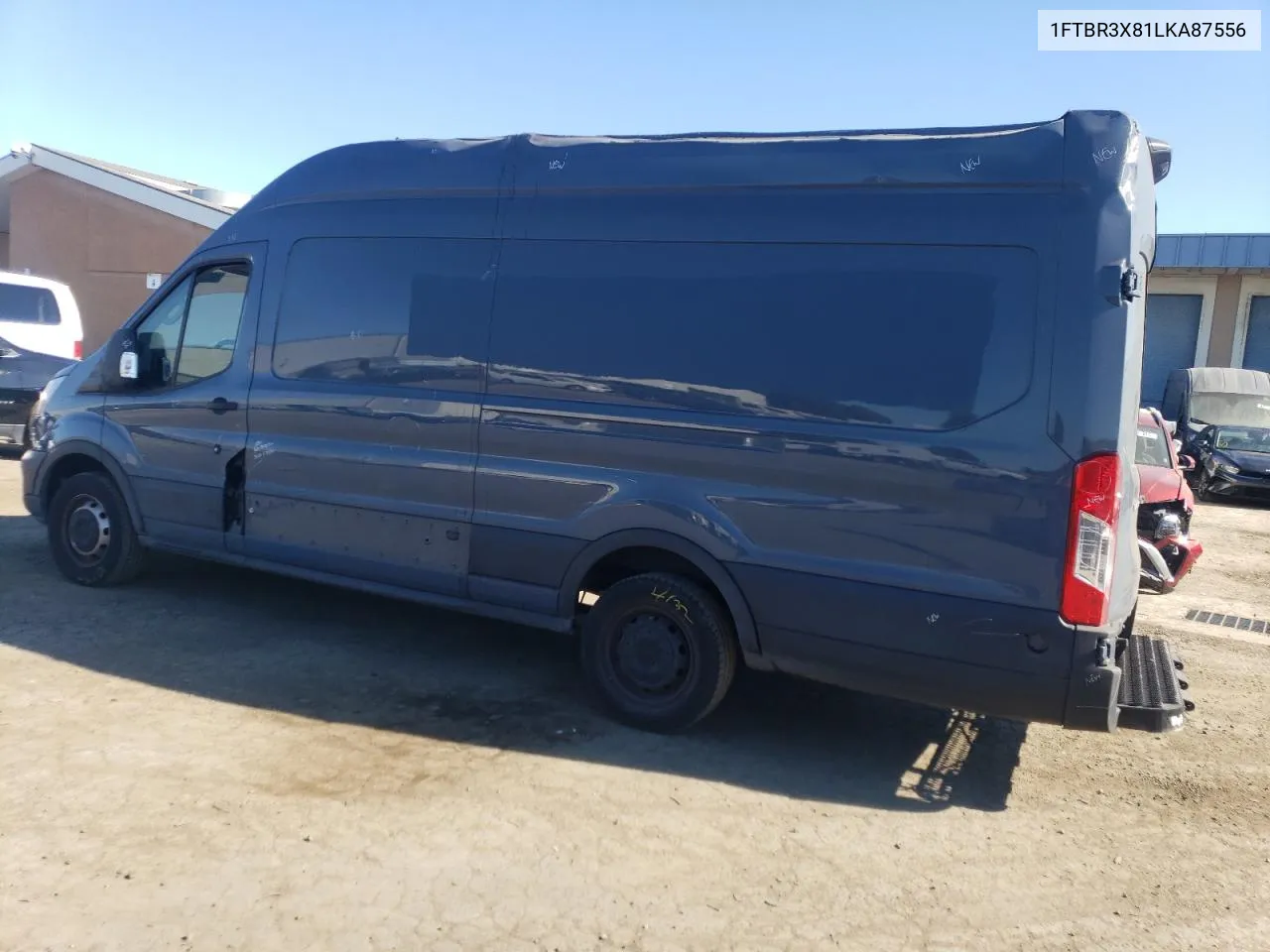 2020 Ford Transit T-250 VIN: 1FTBR3X81LKA87556 Lot: 75033684