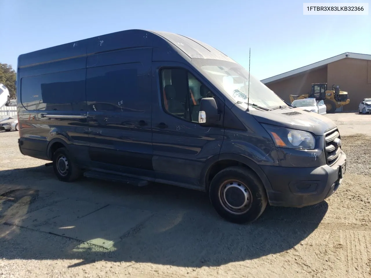 2020 Ford Transit T-250 VIN: 1FTBR3X83LKB32366 Lot: 75033714