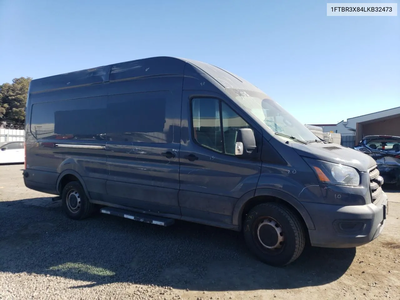 2020 Ford Transit T-250 VIN: 1FTBR3X84LKB32473 Lot: 75033724