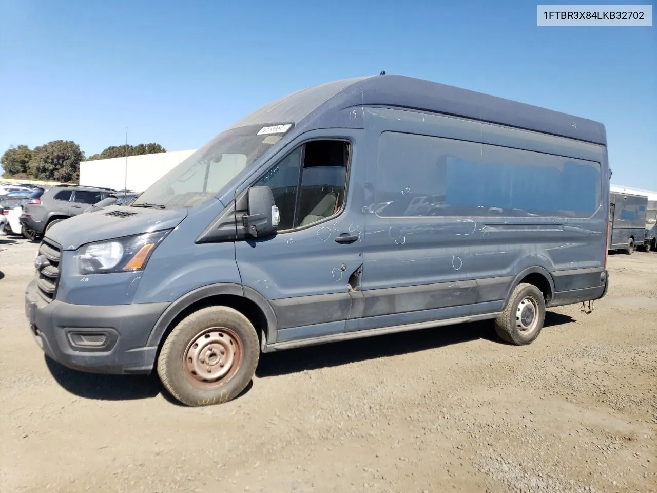 2020 Ford Transit T-250 VIN: 1FTBR3X84LKB32702 Lot: 75033734