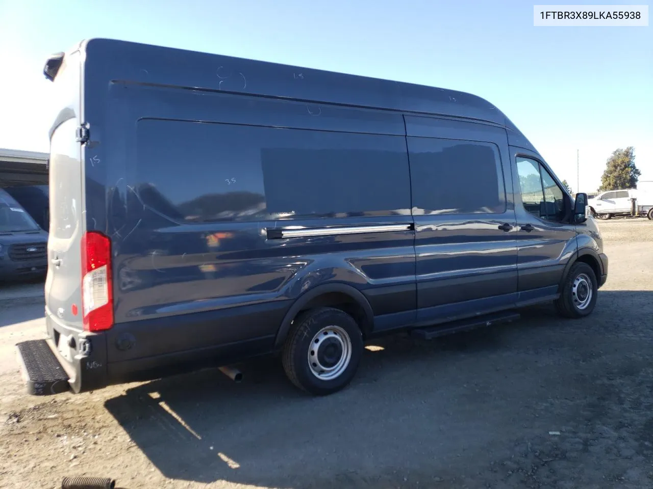 2020 Ford Transit T-250 VIN: 1FTBR3X89LKA55938 Lot: 75033754