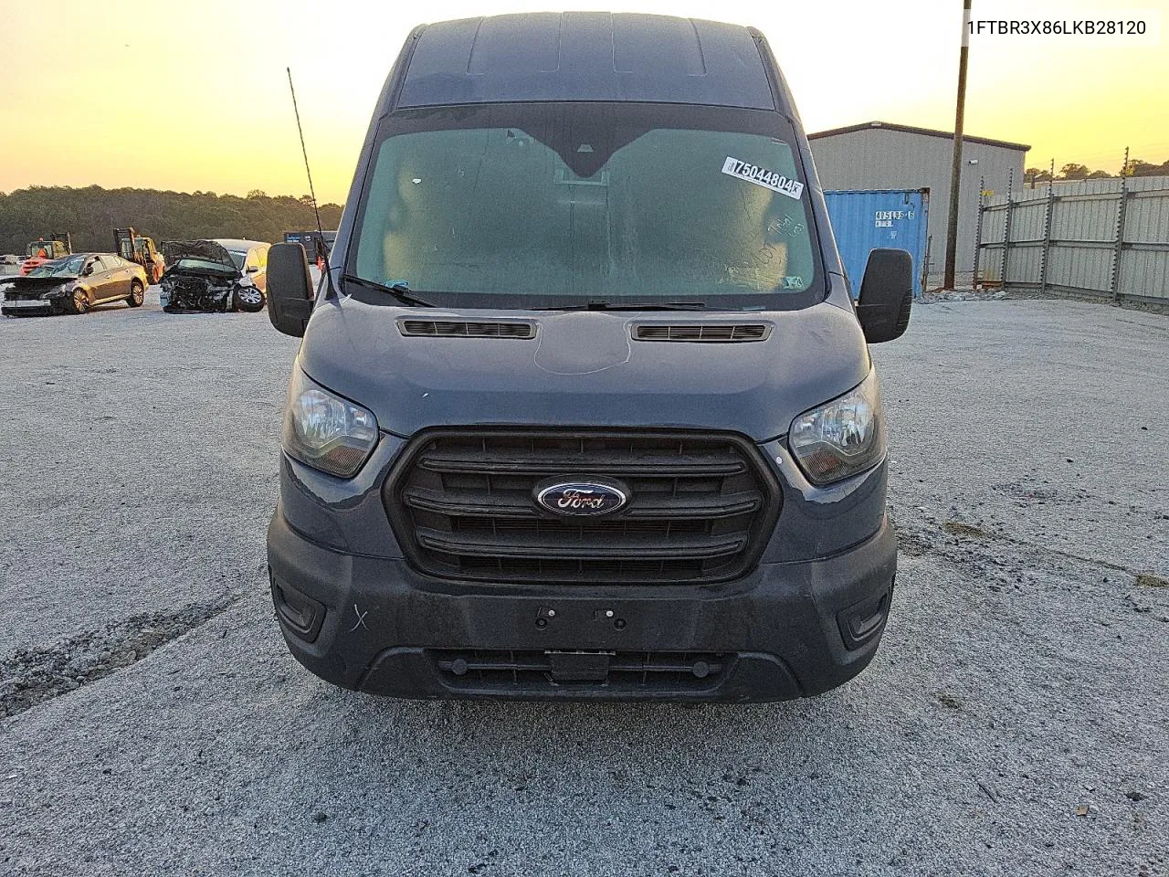 2020 Ford Transit T-250 VIN: 1FTBR3X86LKB28120 Lot: 75044804