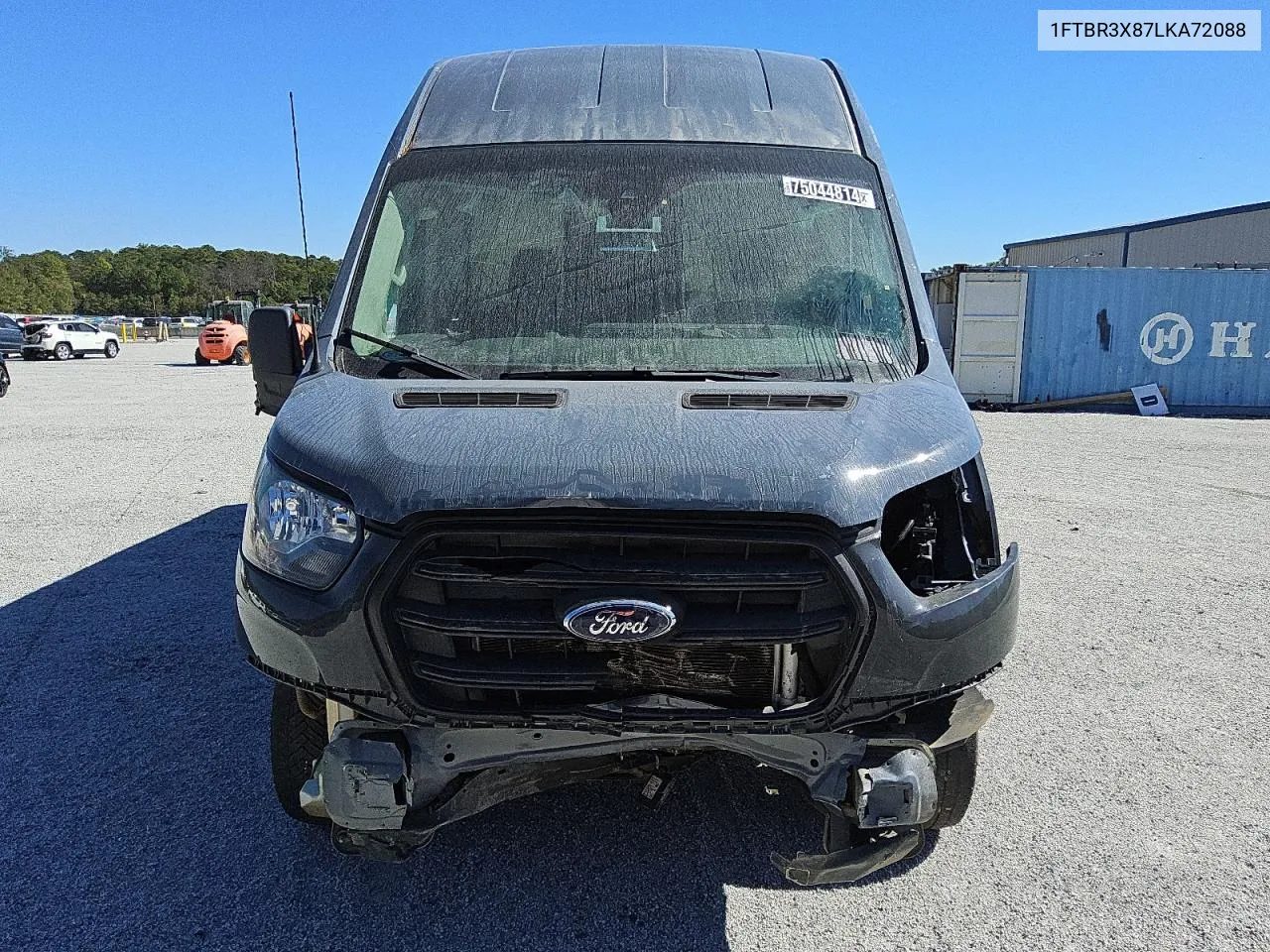 2020 Ford Transit T-250 VIN: 1FTBR3X87LKA72088 Lot: 75044814