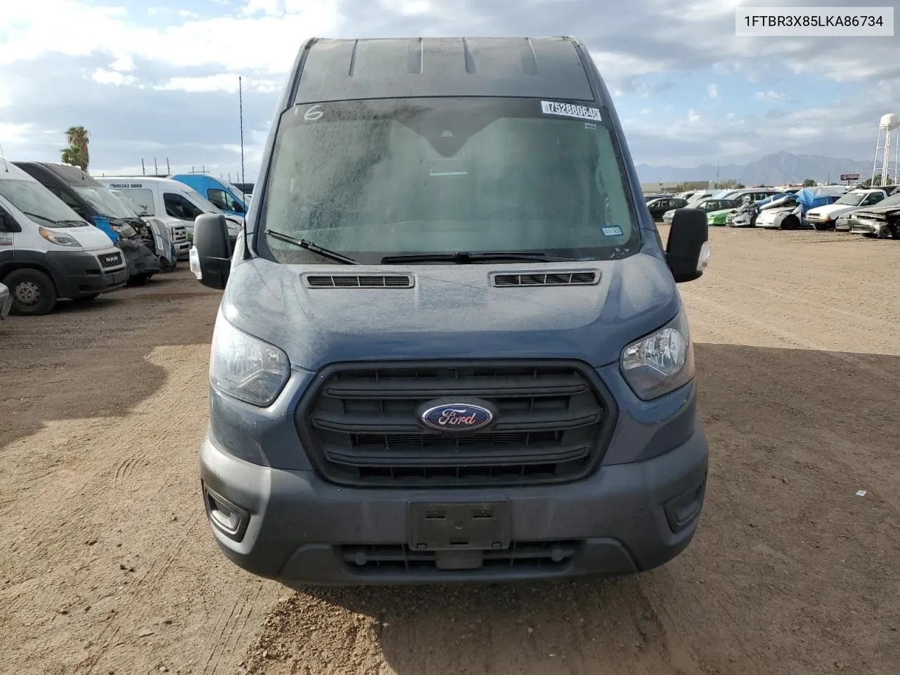 2020 Ford Transit T-250 VIN: 1FTBR3X85LKA86734 Lot: 75288064