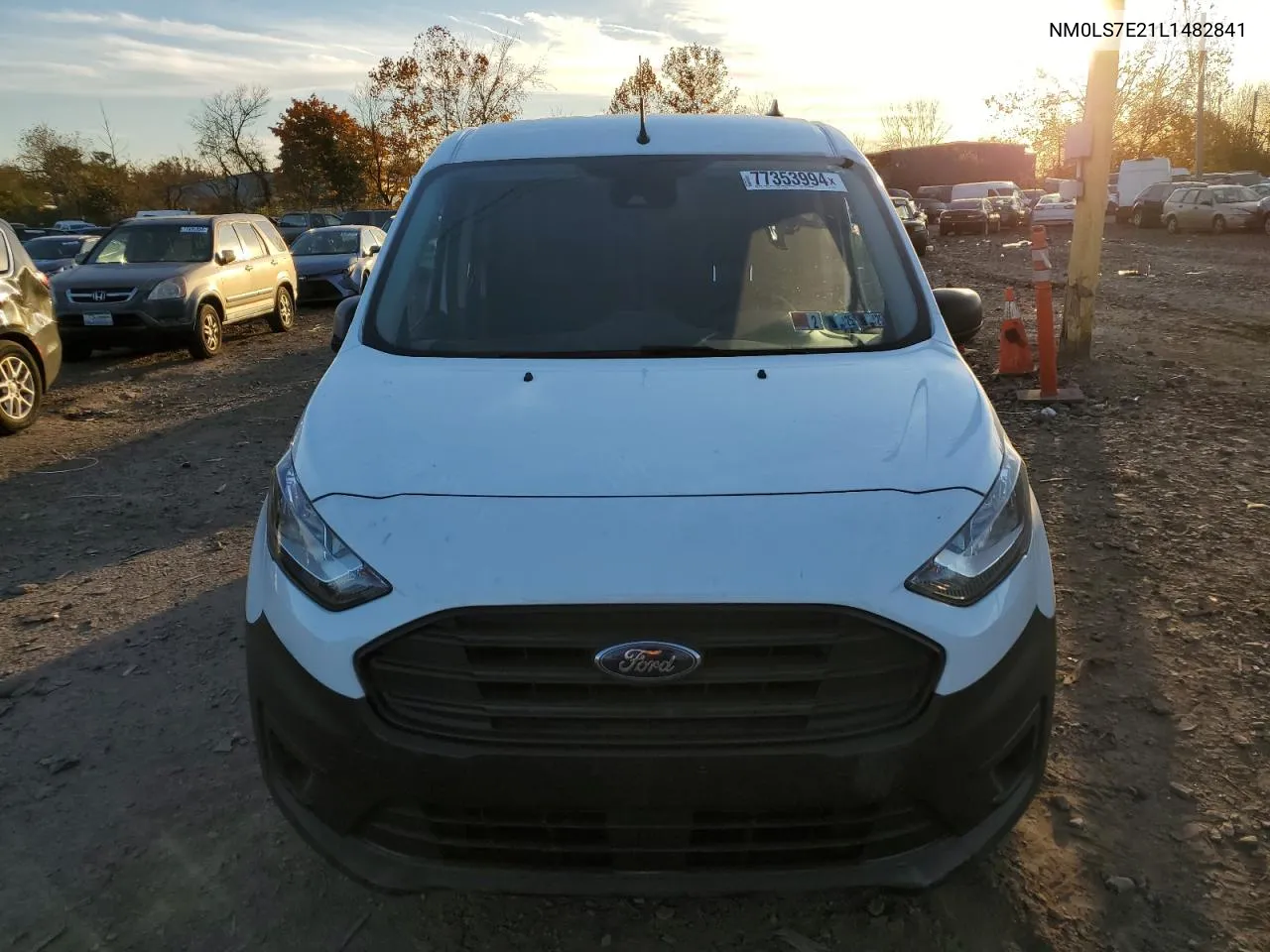 2020 Ford Transit Connect Xl VIN: NM0LS7E21L1482841 Lot: 77353994