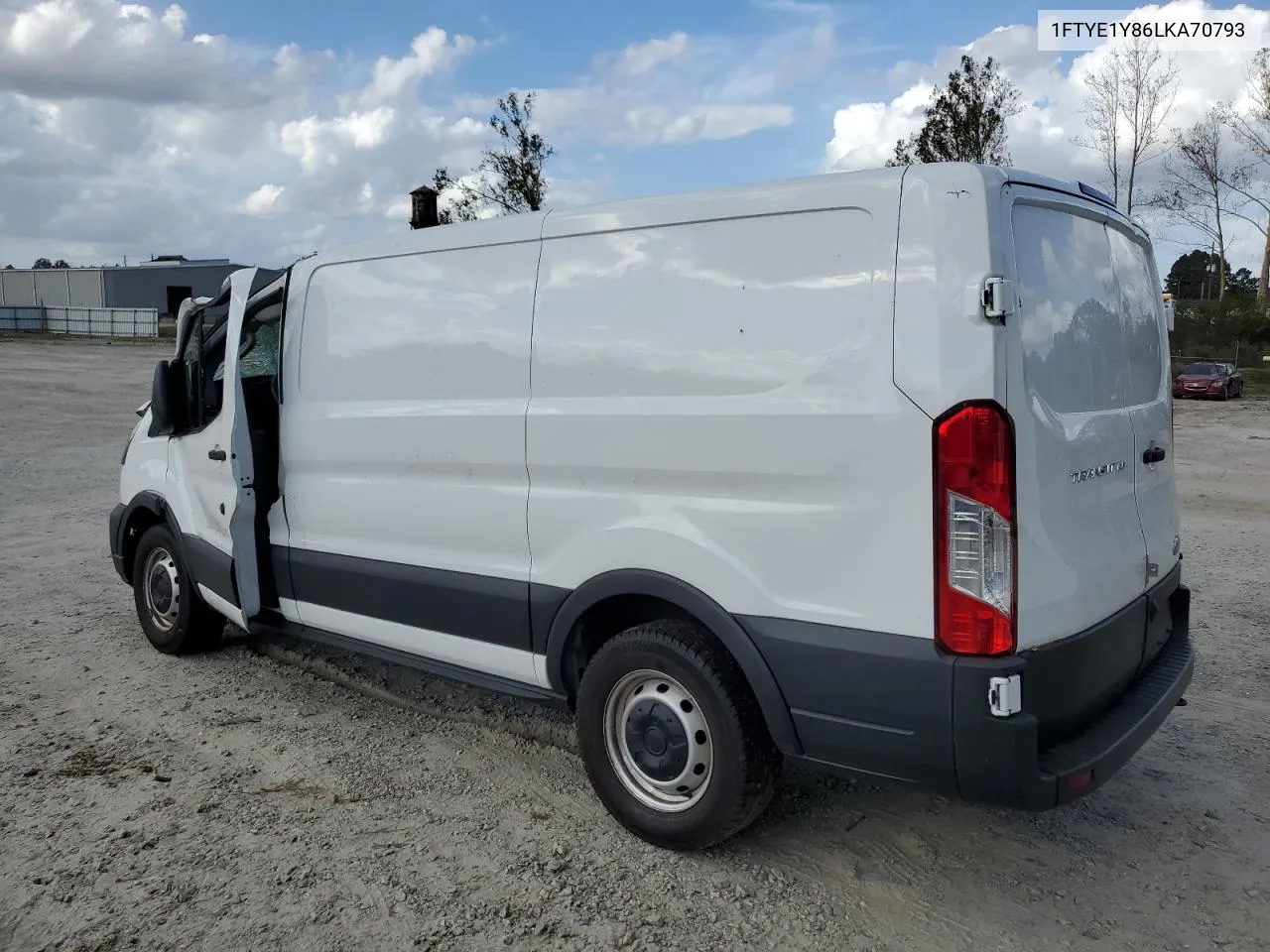 2020 Ford Transit T-150 VIN: 1FTYE1Y86LKA70793 Lot: 77788534