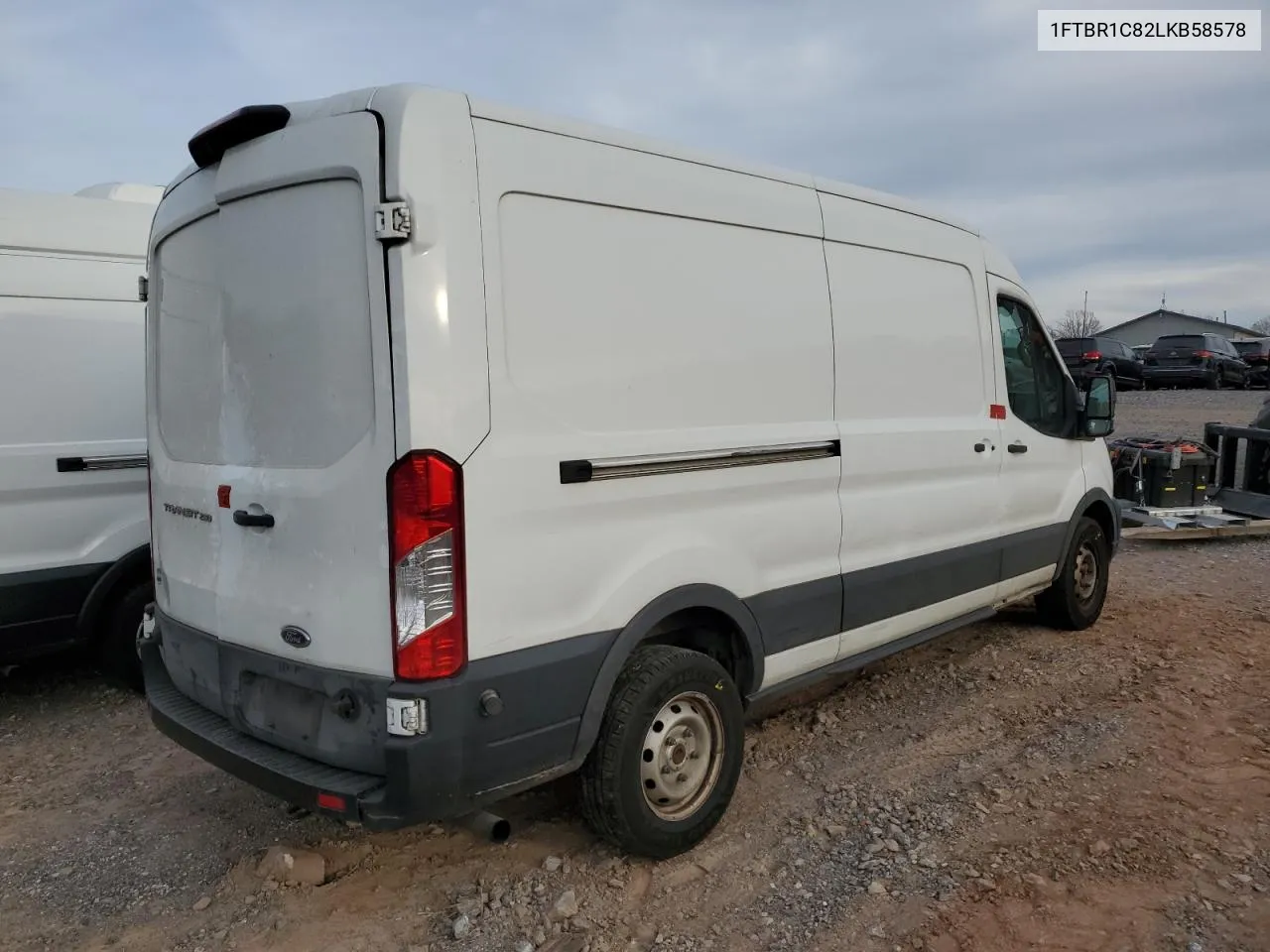 2020 Ford Transit T-250 VIN: 1FTBR1C82LKB58578 Lot: 78817414