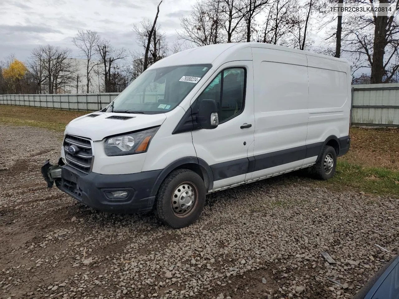 2020 Ford Transit T-250 VIN: 1FTBR2C83LKA20814 Lot: 79388224