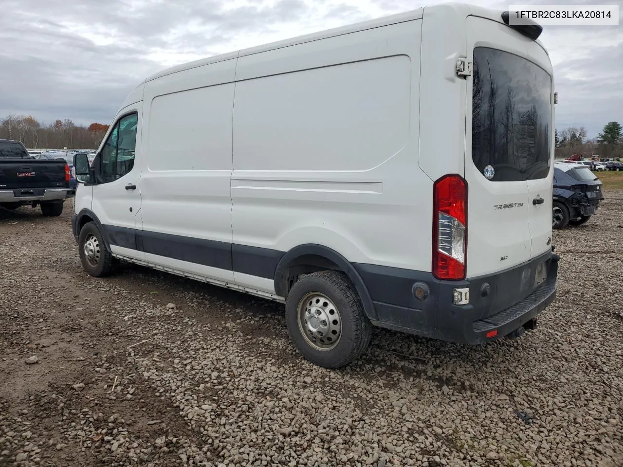 2020 Ford Transit T-250 VIN: 1FTBR2C83LKA20814 Lot: 79388224