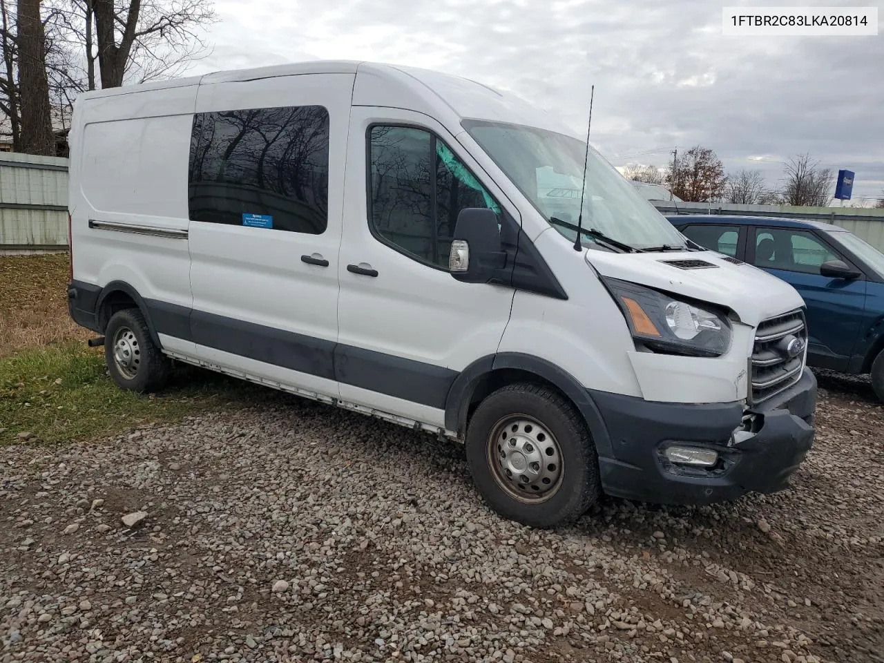 2020 Ford Transit T-250 VIN: 1FTBR2C83LKA20814 Lot: 79388224