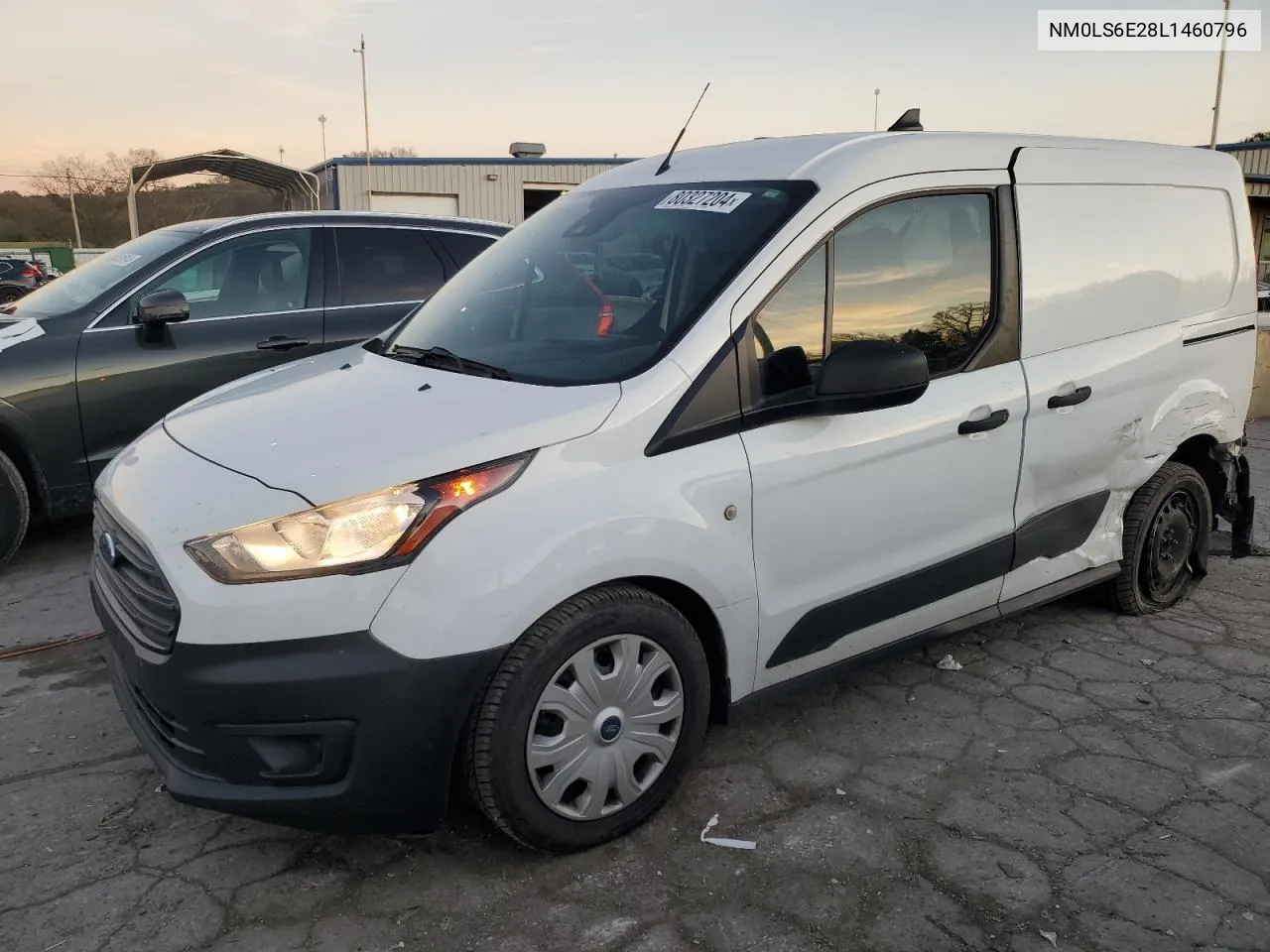 2020 Ford Transit Connect Xl VIN: NM0LS6E28L1460796 Lot: 80327204